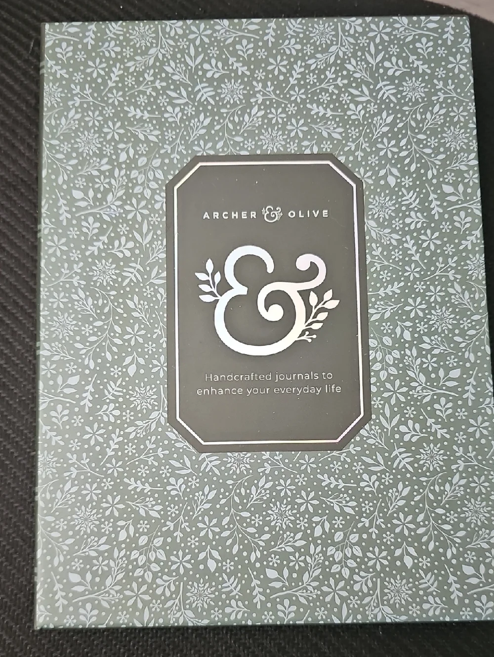 Archer & Olive Floral Journal + Navy Mountain Embossed Notebook - Picture 3 of 4